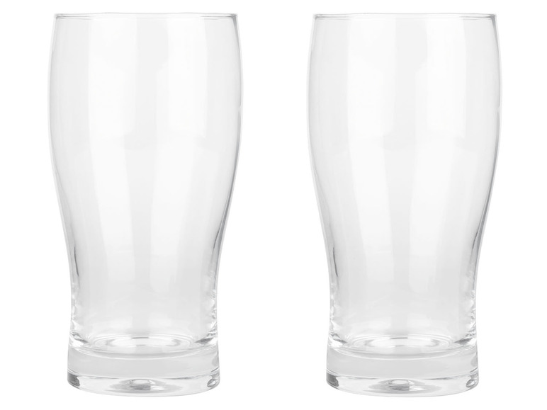 ERNESTO® Biergläsersets, 2 Stück, spülmaschienengeeignet Begrenztes Angebot
