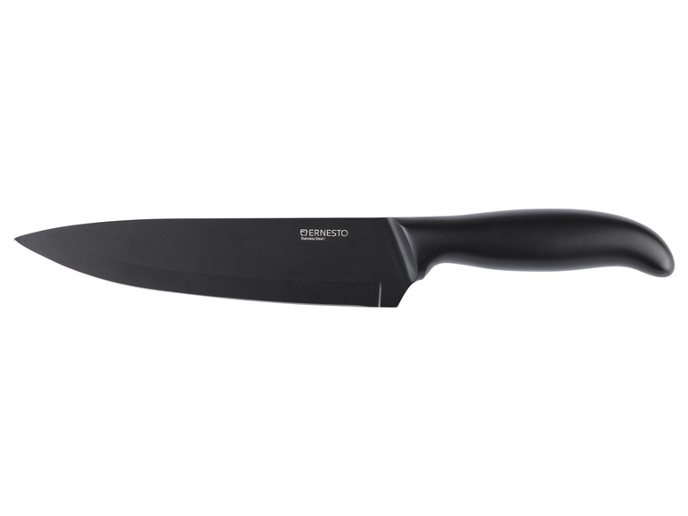 ERNESTO® Messer aus Edelstahl, schwarz Black Friday