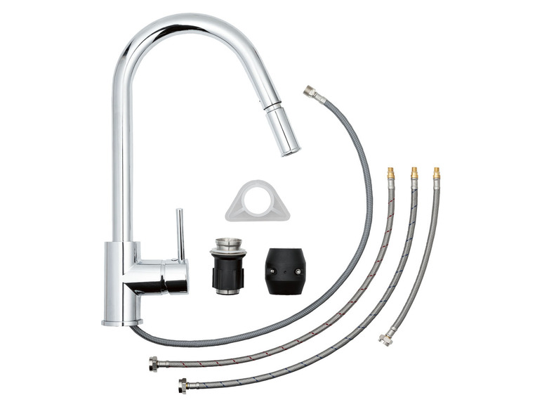 LIVARNO home Design Küchenarmatur, mit Brauseschlauch Muttertagsangebot