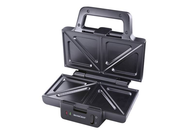 SILVERCREST® KITCHEN TOOLS Sandwichmaker XXL »SSWM 900 A1«, 900 W Lagerräumung
