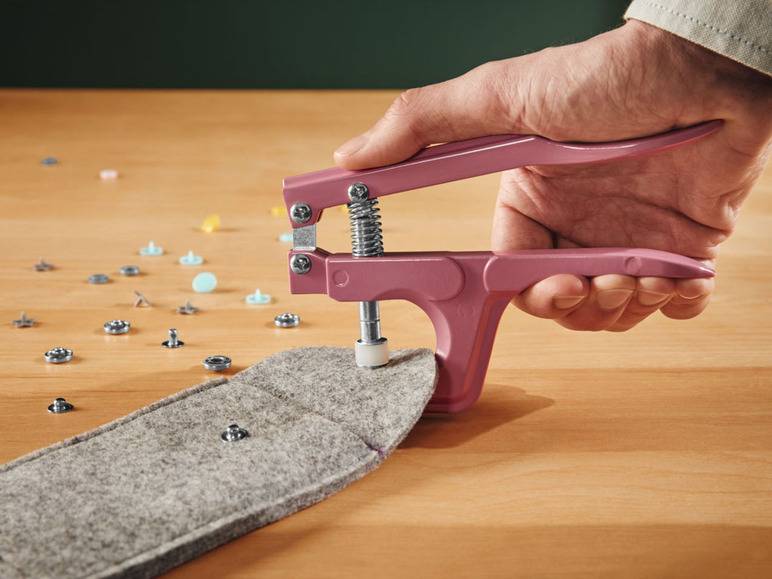 crelando® Druckknopfset, Kunststoff, mit Zange Neuheiten