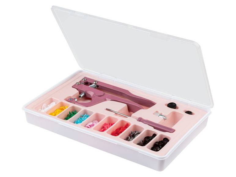 crelando® Druckknopfset, Kunststoff, mit Zange Neuheiten