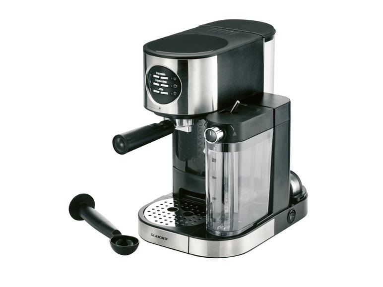 SILVERCREST® KITCHEN TOOLS Espressomaschine mit Milchaufschäumer »SEMM 1470 A2« Kauf eins, bekomm eins gratis