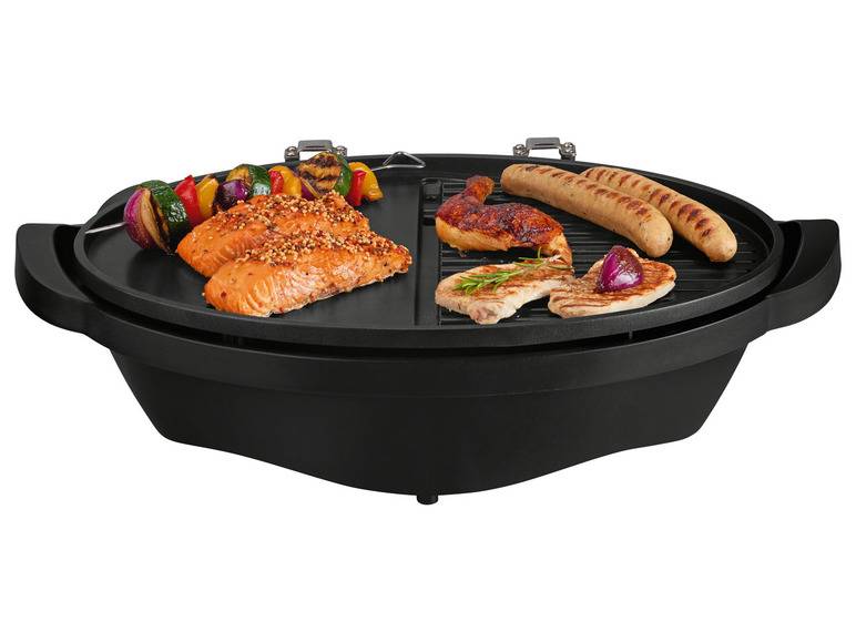 GRILLMEISTER Standgrill elektrisch »SSGE 2400 A1«, 2400 Watt Super Sparpreis