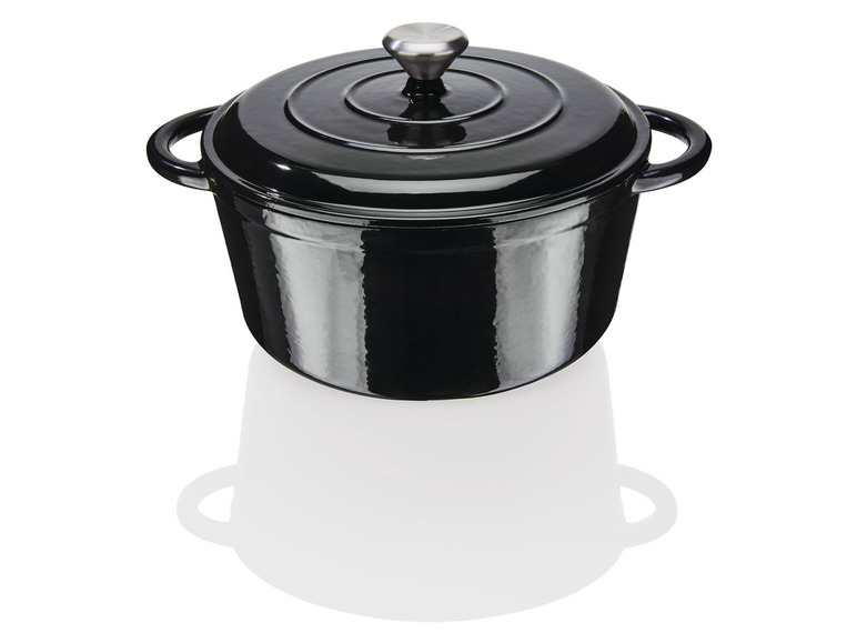 ERNESTO® Gusseisen-Topf, Ø 25,3 cm Sonderangebot der Fabrik
