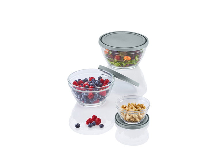 LIVARNO home Glasschüssel-Set, 5 Stück Nur noch ein Tag übrig