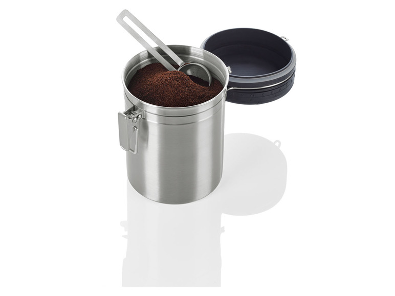 ERNESTO® Kaffee-Aromadose für Bohnen/ Pads, Edelstahl Begrenzt auf 3 Tage