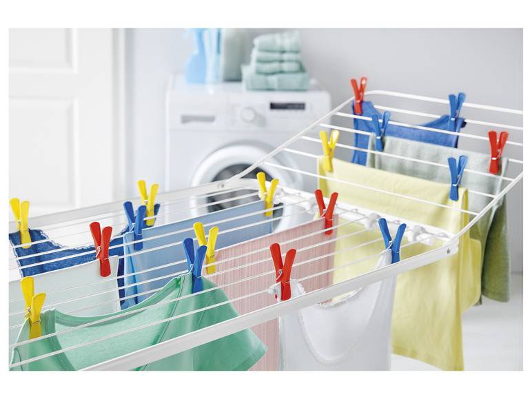 LIVARNO home Wäscheklammern, 50 Stück 50% Rabatt für begrenzte Zeit
