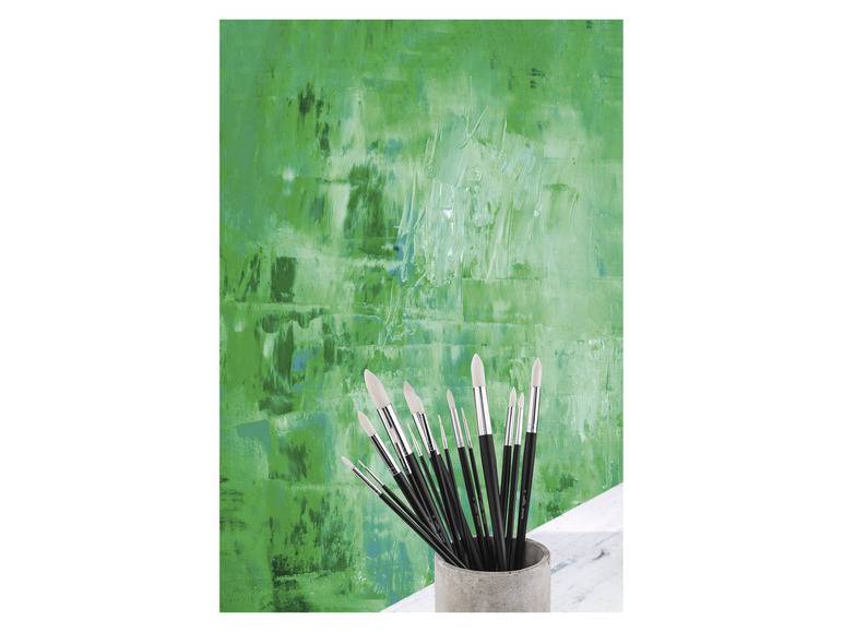 crelando® Rundpinsel- / Flachpinsel-Set, aus Synthetikhaar im Angebot