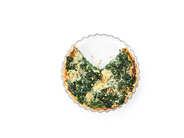 LIVARNO home Auflaufform \ Quiche- und Obstkuchenform \ Souffléform, aus Borosilikatglas Kostenloser Versand