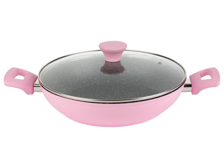 ERNESTO® Servierpfanne, 28 cm, Aluminium, mit Deckel Sonderangebot