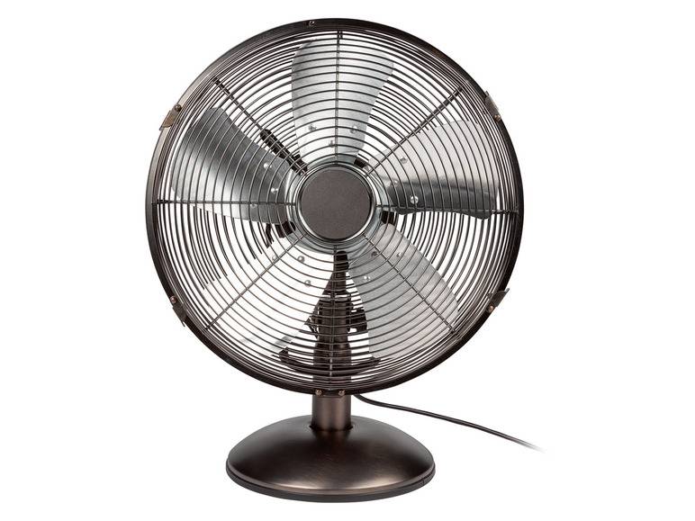 SILVERCREST® Tischventilator Metall 30cm »STVM 30 B2« Black Friday