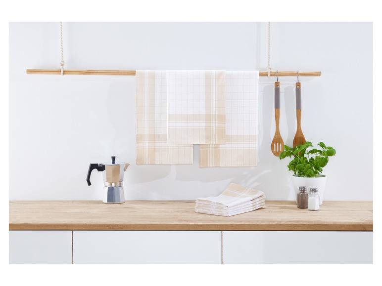 LIVARNO home Geschirrtücher, 8 Stück, 50 x 70 cm Zeitlich begrenztes Angebot