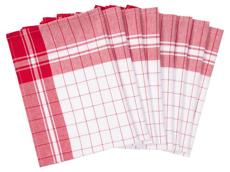 LIVARNO home Geschirrtücher, 8 Stück, 50 x 70 cm Zeitlich begrenztes Angebot