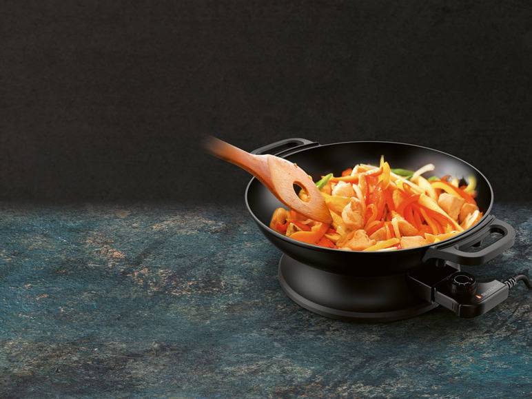 SILVERCREST® KITCHEN TOOLS Elektrische-Multipfanne/Wok, »SEMP 2000 A1«, Ø 33 cm Super Sparpreis