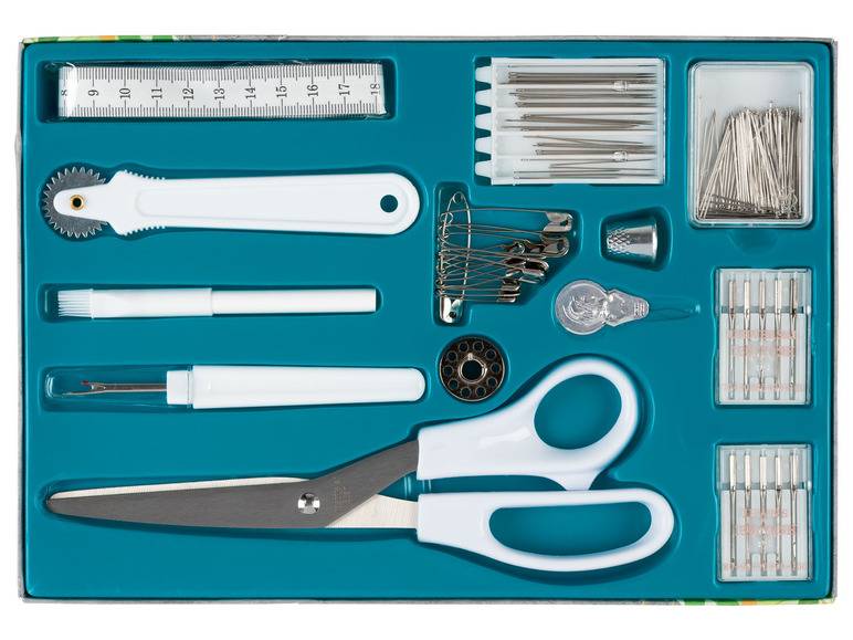 crelando® Nähbox Universal, 160-teilig / 96-teilig Sonderangebot der Fabrik