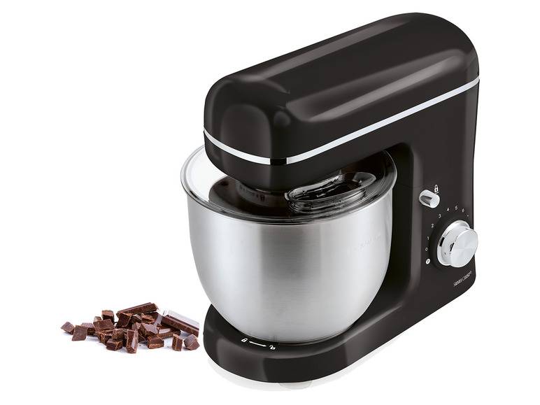 SILVERCREST® KITCHEN TOOLS Küchenmaschine schwarz »SKM 600 D3« Kostenloser Versand international