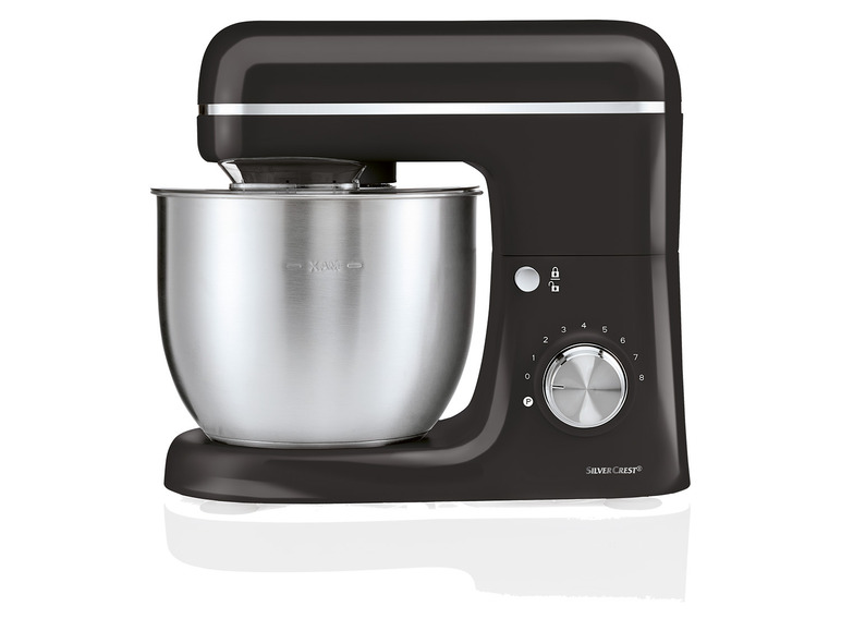 SILVERCREST® KITCHEN TOOLS Küchenmaschine schwarz »SKM 600 D3« Kostenloser Versand international