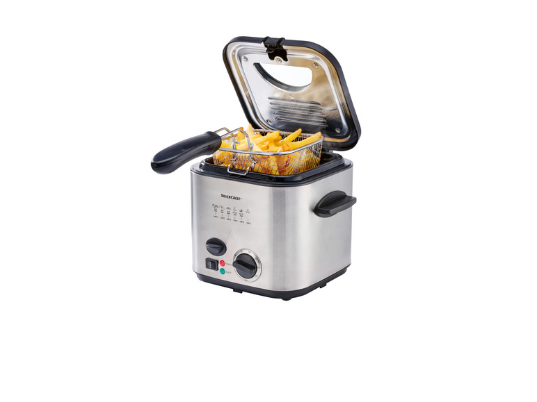 SILVERCREST® KITCHEN TOOLS Mini-Fritteuse »SFM 840 B1«, 840 W Fabrikladen
