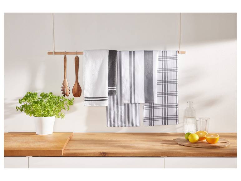 LIVARNO home Küchentuch-Set, 5 Stück zollfrei