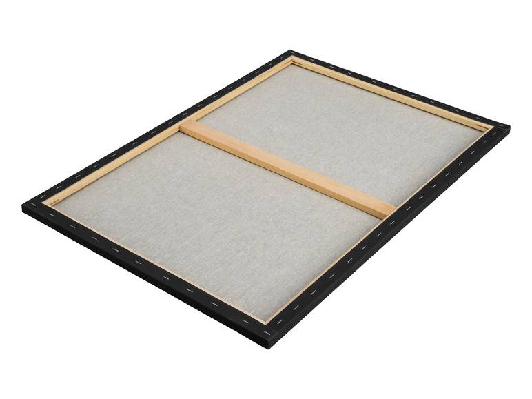 crelando® Leinwand / Leinwand-Set, schwarz vorgrundiert, aus Baumwolle 50% Rabatt für begrenzte Zeit
