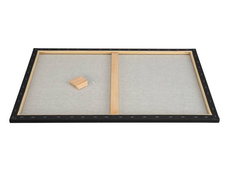 crelando® Leinwand / Leinwand-Set, schwarz vorgrundiert, aus Baumwolle 50% Rabatt für begrenzte Zeit