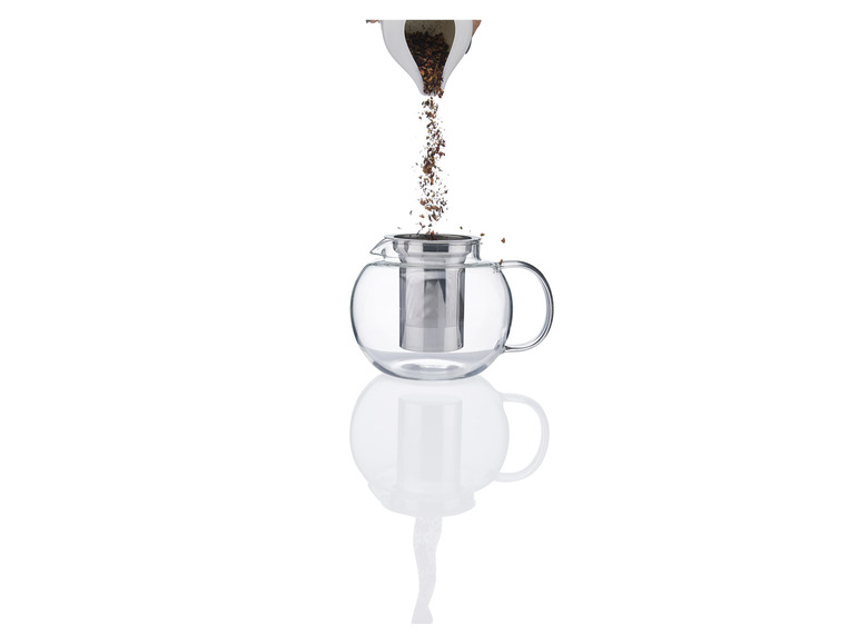 ERNESTO® Glas-Teekanne /-Kaffeebereiter, besonders leicht Günstiger Verkauf