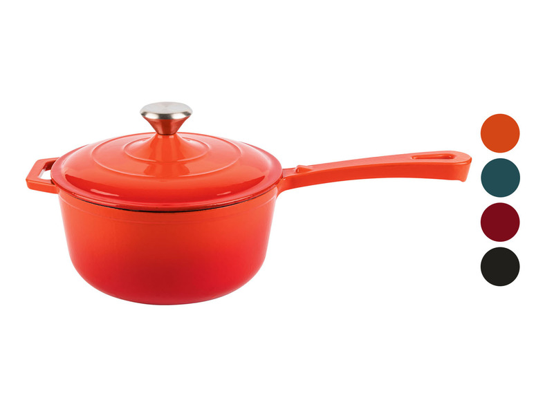 ERNESTO® Gusseisen-Stielkasserolle, Ø 21 cm Sonderangebot