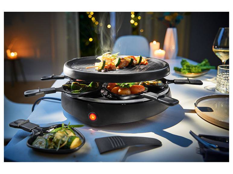 SILVERCREST® KITCHEN TOOLS Raclette-Grill, 800 W, Ø 29 cm Günstig kaufen