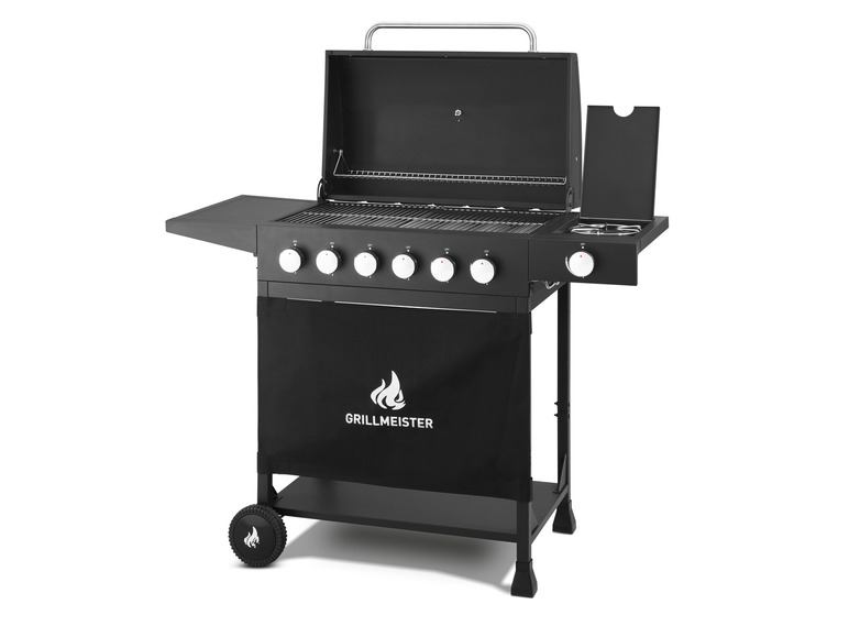 GRILLMEISTER Gasgrill »Memphis«, 6plus1, 18 kW, mit Seitenbrenner Online Shopping