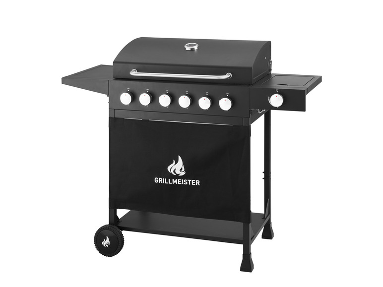 GRILLMEISTER Gasgrill »Memphis«, 6plus1, 18 kW, mit Seitenbrenner Online Shopping