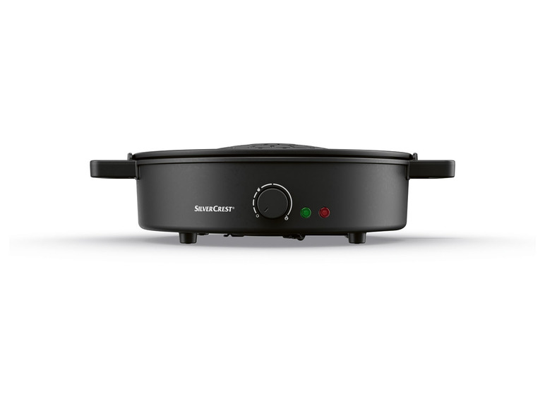SILVERCREST® KITCHEN TOOLS Tischgrill mit Hot Pot STHP 1800 A1, 2-in-1 Black Friday