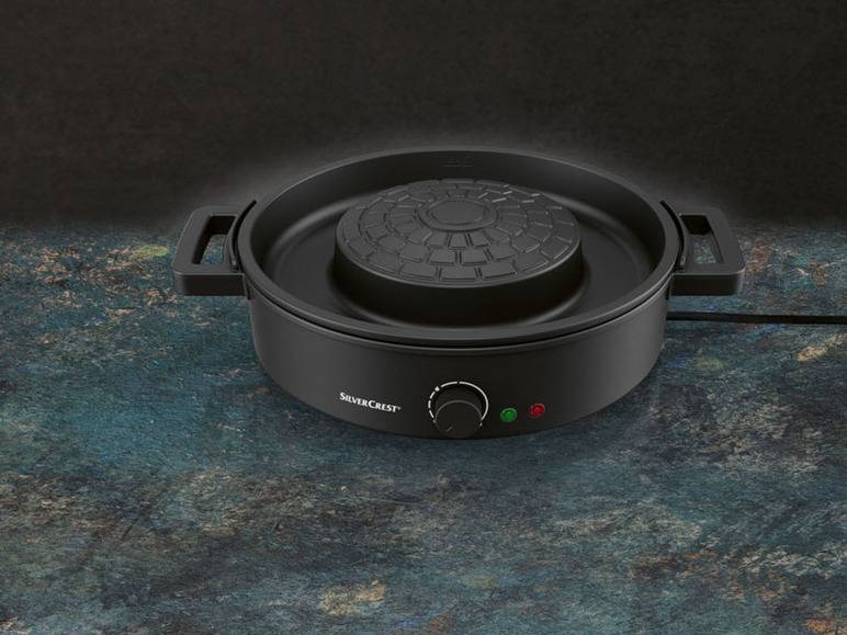 SILVERCREST® KITCHEN TOOLS Tischgrill mit Hot Pot STHP 1800 A1, 2-in-1 Black Friday