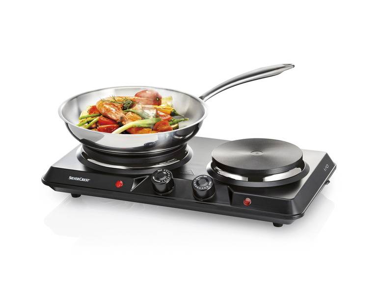SILVERCREST® KITCHEN TOOLS Doppelkochplatte »SDK 2500 D1«, 2500 W Vatertagsangebot