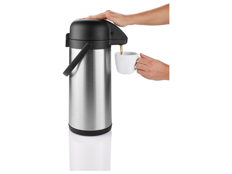 LIVARNO home Isolier-Pumpkanne, 2,8 l, aus Edelstahl VIP-Rabatte