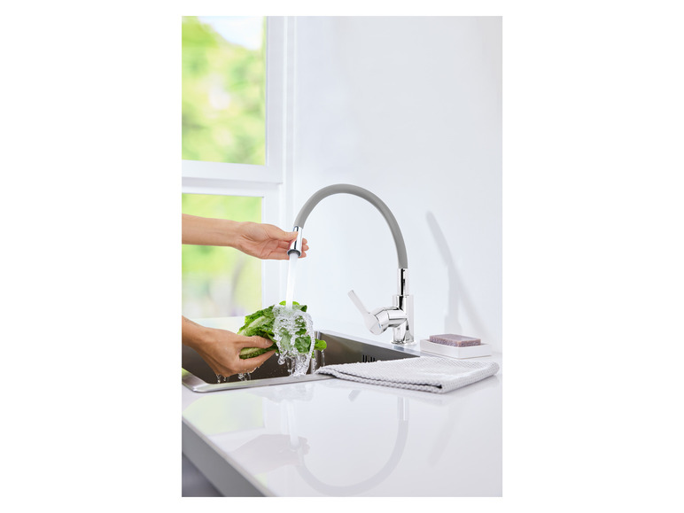 LIVARNO home Küchenarmatur, Auslauf 360° schwenkbar Super Sparpreis