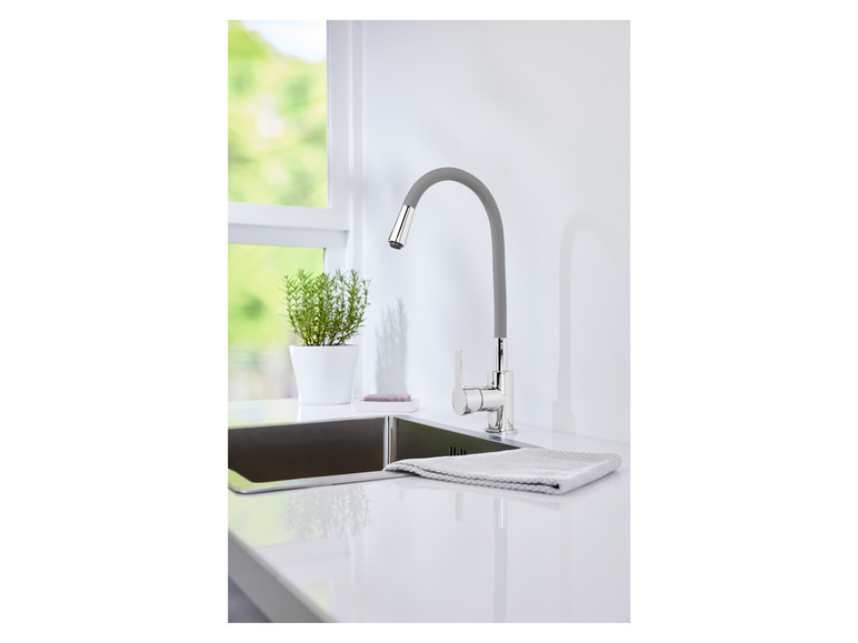 LIVARNO home Küchenarmatur, Auslauf 360° schwenkbar Super Sparpreis