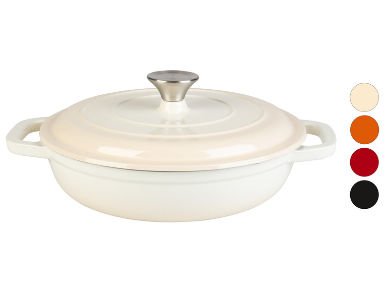 LIVARNO home Gusseisen-Servierpfanne, Ø 25 x H 6 cm Wochenangebot