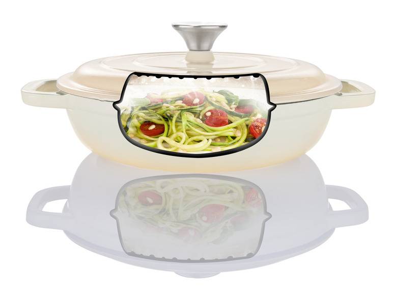 LIVARNO home Gusseisen-Servierpfanne, Ø 25 x H 6 cm Wochenangebot