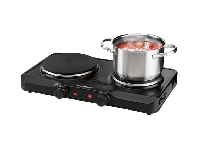 SILVERCREST® KITCHEN TOOLS Doppelkochplatte »SDK 2500 E1 / SDK 2300 E1 / SODK 2500 E1«, 2500 W Super Rabatt