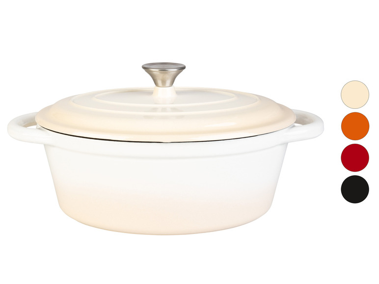 LIVARNO home Gusseisen-Bräter, mit Drop-System, 3,8 l Black Friday Preise