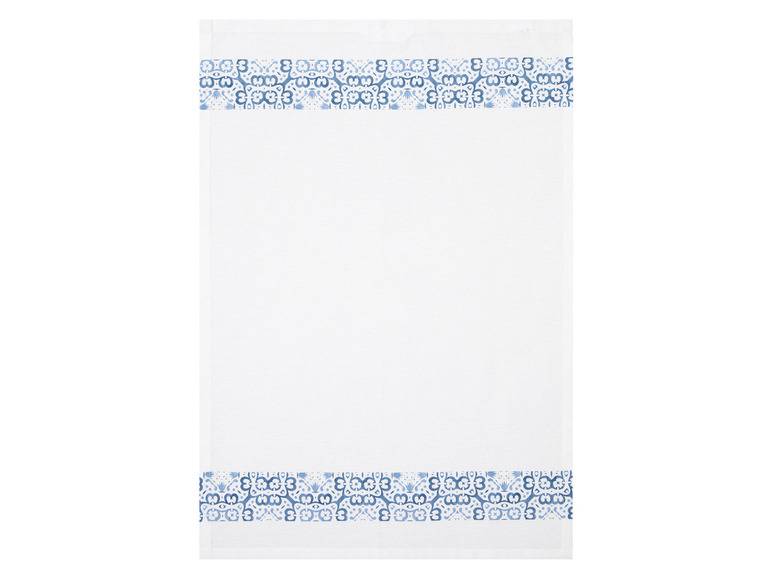 LIVARNO home Geschirrtücher, 3 Stück, 50 x 70 cm Saisonschlussverkauf