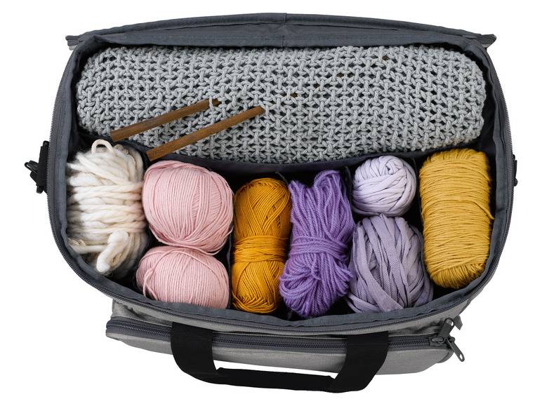 crelando® Nähmaschinen-Trolley / Strickzubehör-Tasche Muttertagsangebot