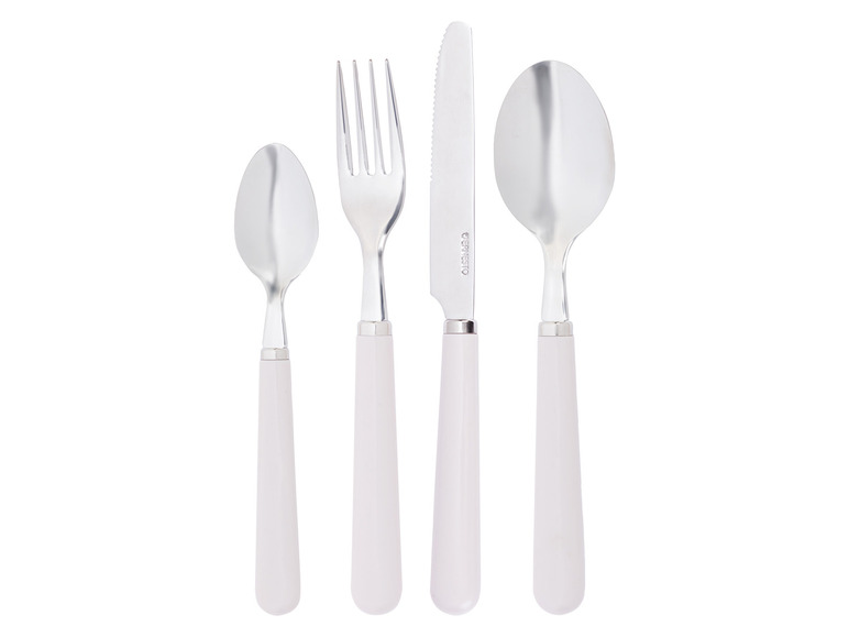ERNESTO® Edelstahl-Besteck-Set, 24-teilig Online Outlet