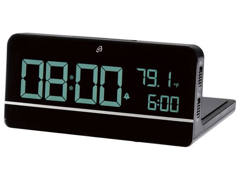 AURIOL® Digitaler Wecker, mit kabelloser Ladefunktion Kauf eins, bekomm eins gratis
