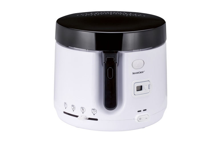 SILVERCREST® KITCHEN TOOLS Fritteuse »SFT 1900 A1«, mit Timer, weiß VIP-Rabatte