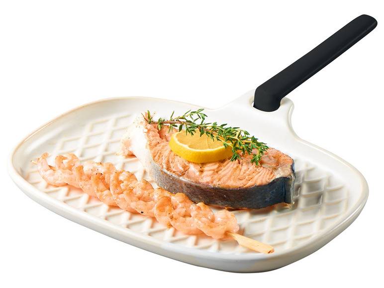GRILLMEISTER Grillschalen-Set / Grillplatte, mit abnehmbarem Griff Clearance-Verkauf