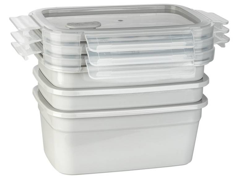 LIVARNO home Mikrowellendosen-Set, BPA-frei Versandkostenfrei