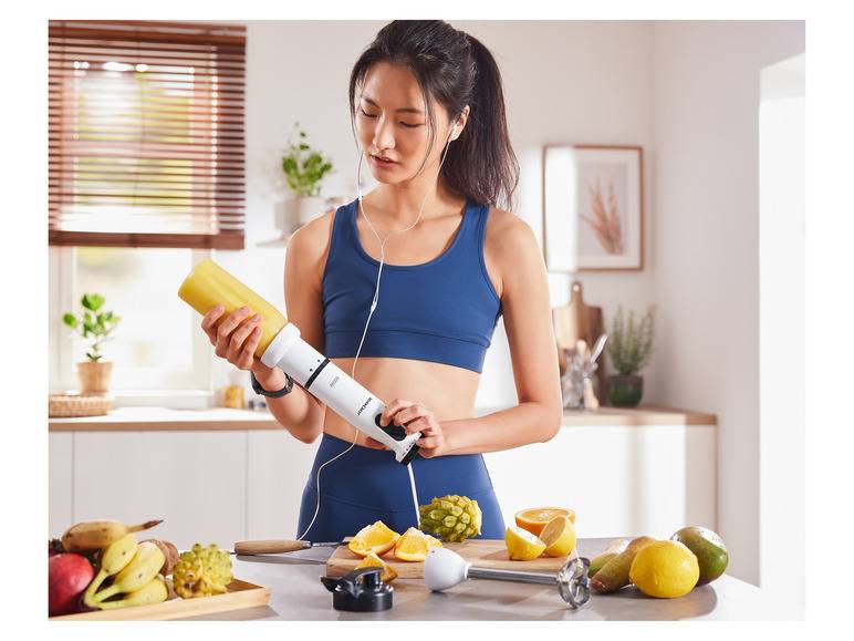SILVERCREST® KITCHEN TOOLS Stabmixer-Set mit Smoothie-Maker, 600 W Flash Sale