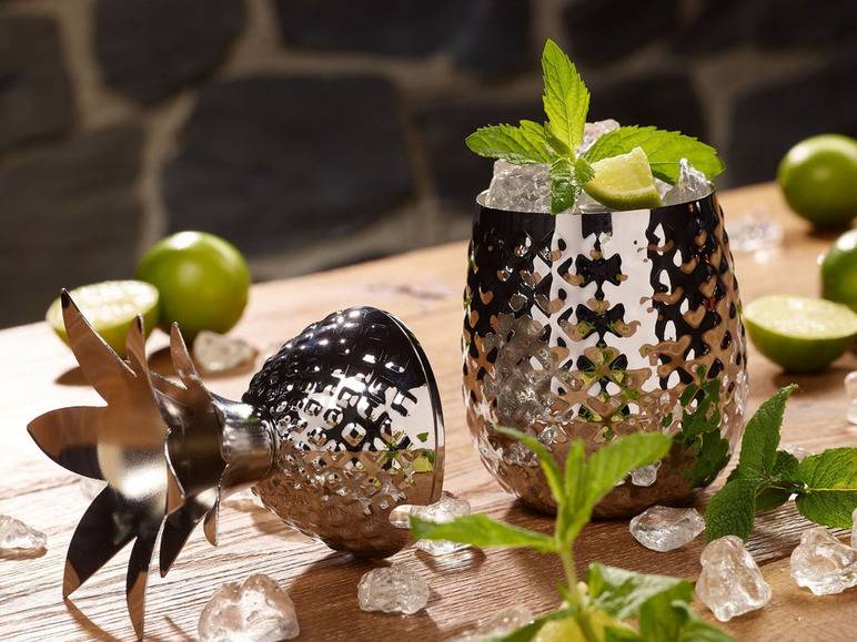 ECHTWERK Cocktailbecher Ananas 0,5l Sonderangebot der Fabrik